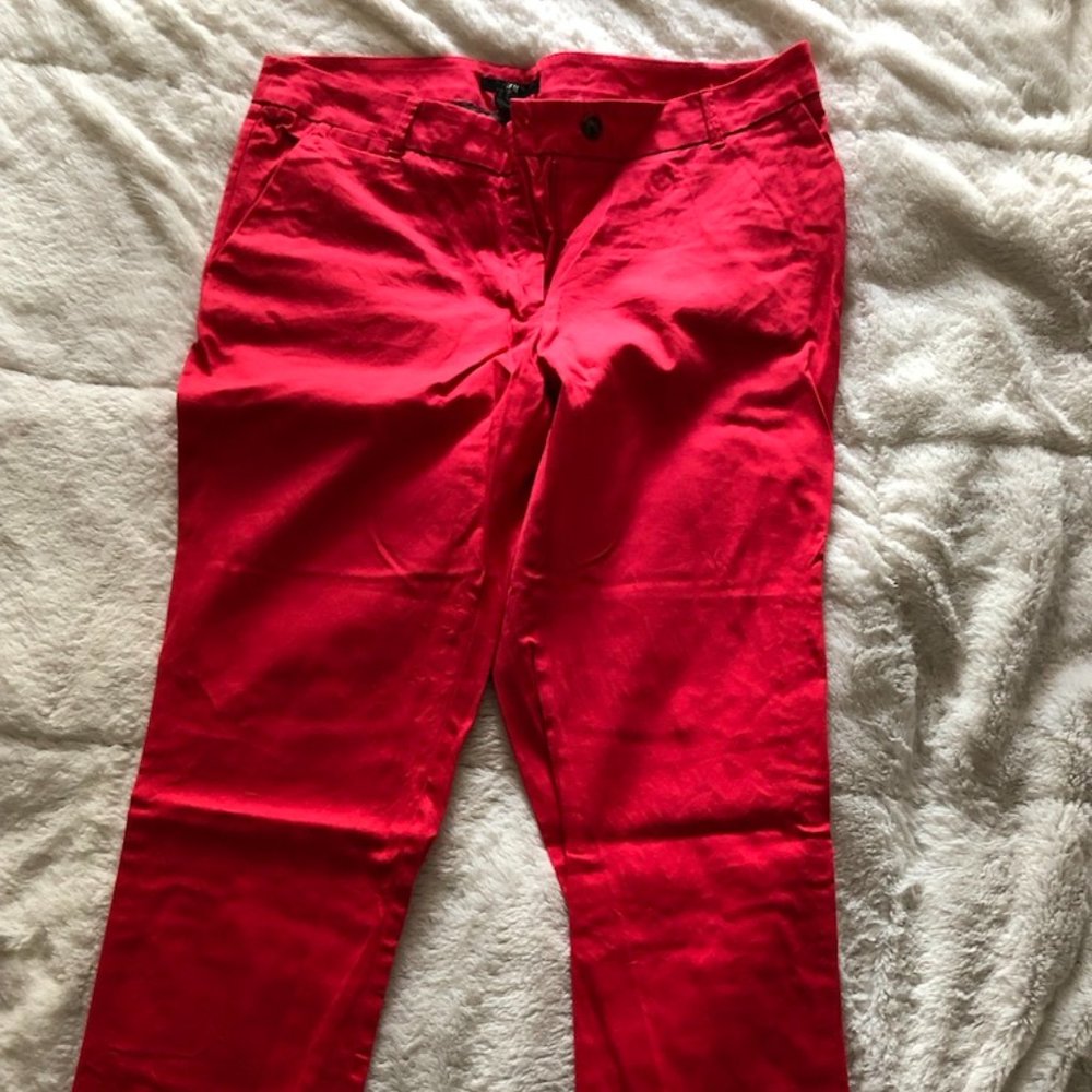 H&M Coral Ankle Pants